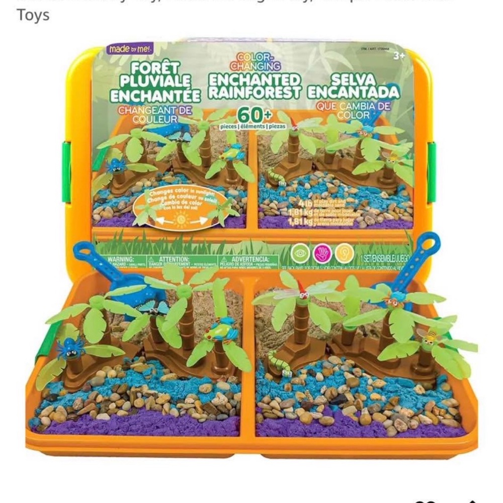 ME Makeover Essentials Colorful Rainforest Adventure Set